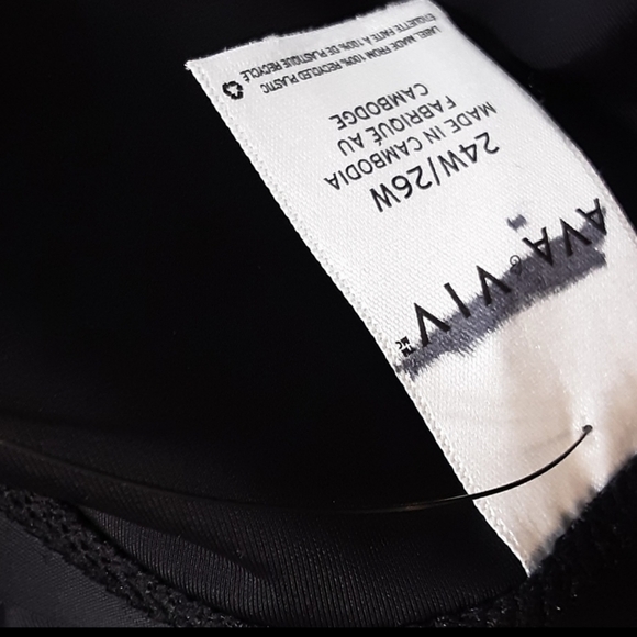 Ava & Viv Swim Bottoms Size 24W/26W Ruched NWT - Picture 11 of 12